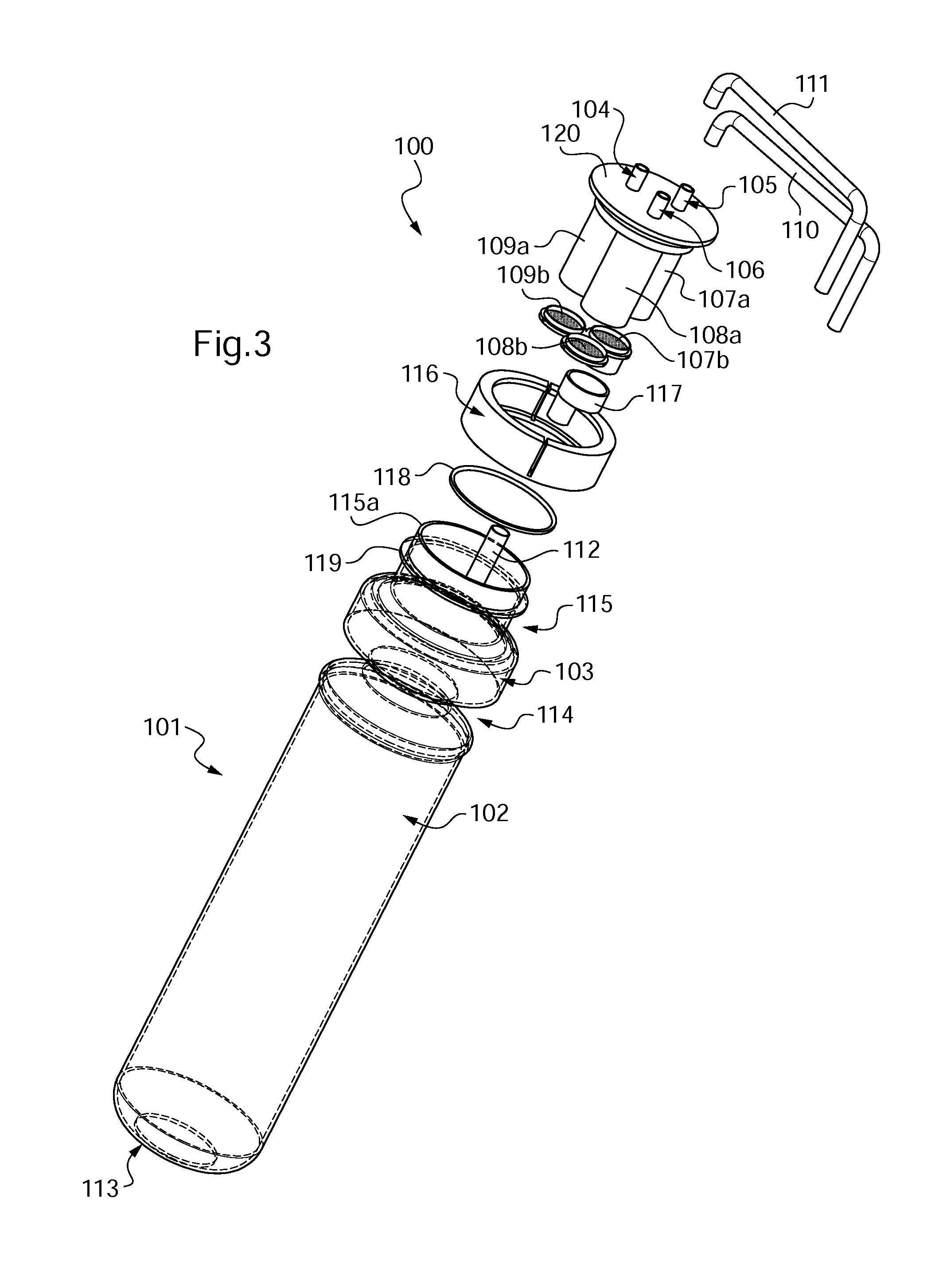 Tank with an integral filter and beverage dispensing appliance comprising such a tank