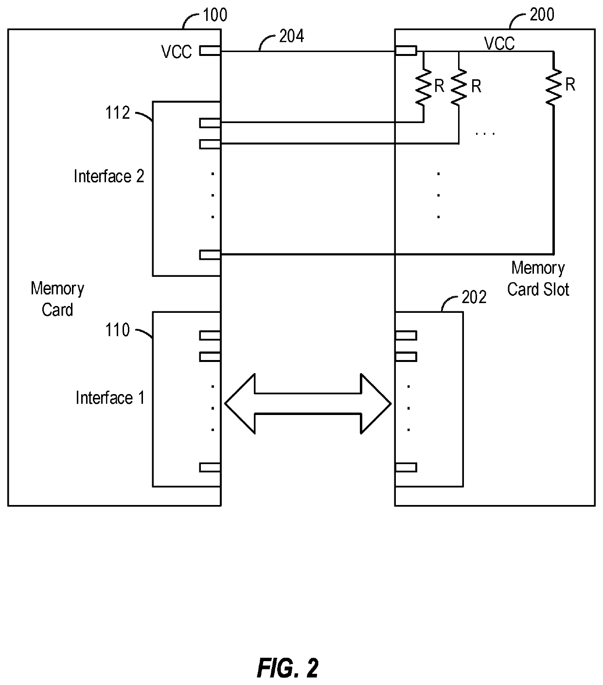 High voltage protection for high-speed data interface