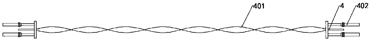 Multi-clamping-point type semi-automatic rounding device for log rounding machining