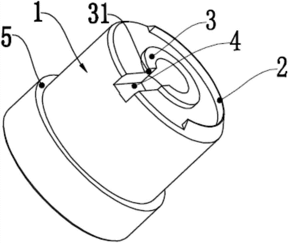 Guide wheel seat and guide wheel set of efficient wire cutting machine