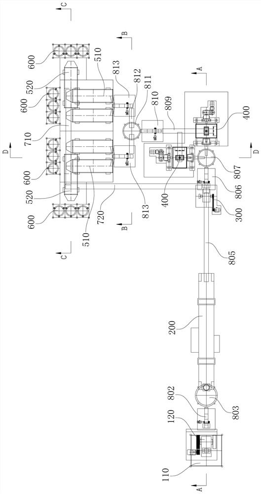 Complete equipment for perlite sand making production line