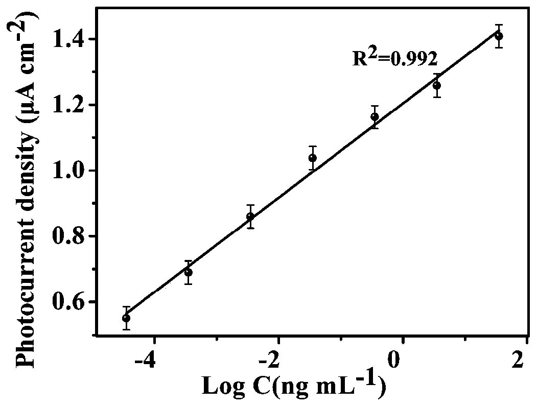 Preparation and application of photoelectricity and temperature dual-signal response sialic acid bio-sensor based on polymer dots