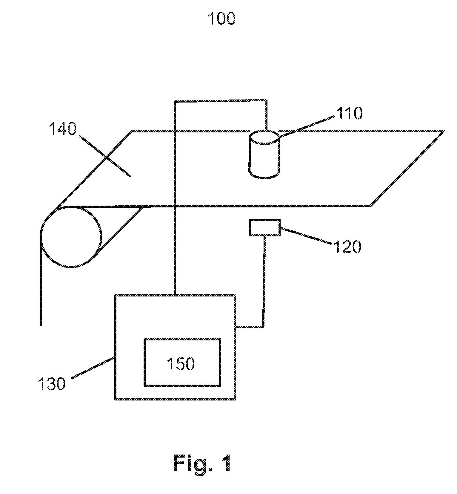 Device and method for measuring the velocity of a moving paper web