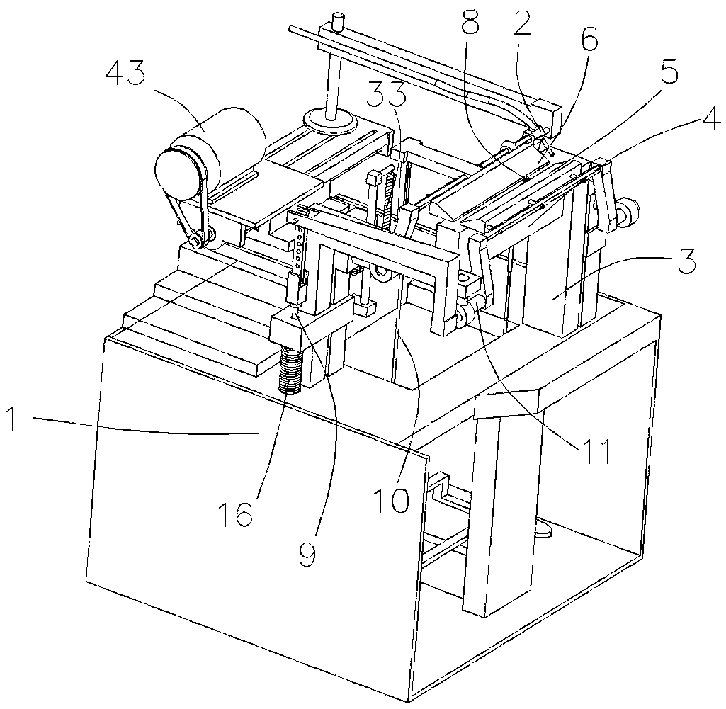 A straight seam welding machine