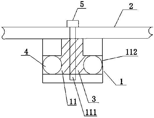 A wall-mounted coat rack