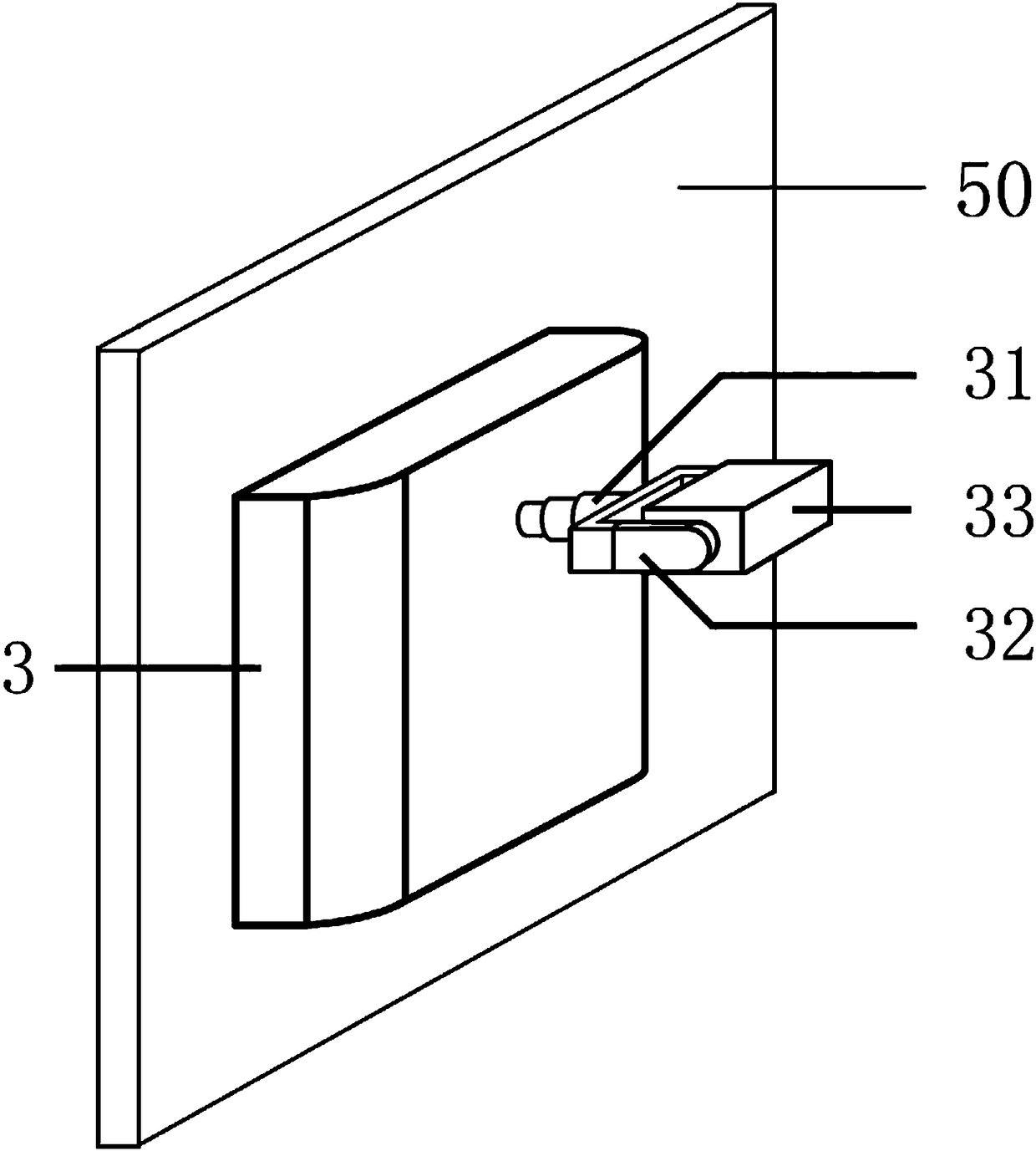 Robot device for cleaning vertical planes of buildings and adsorption method thereof