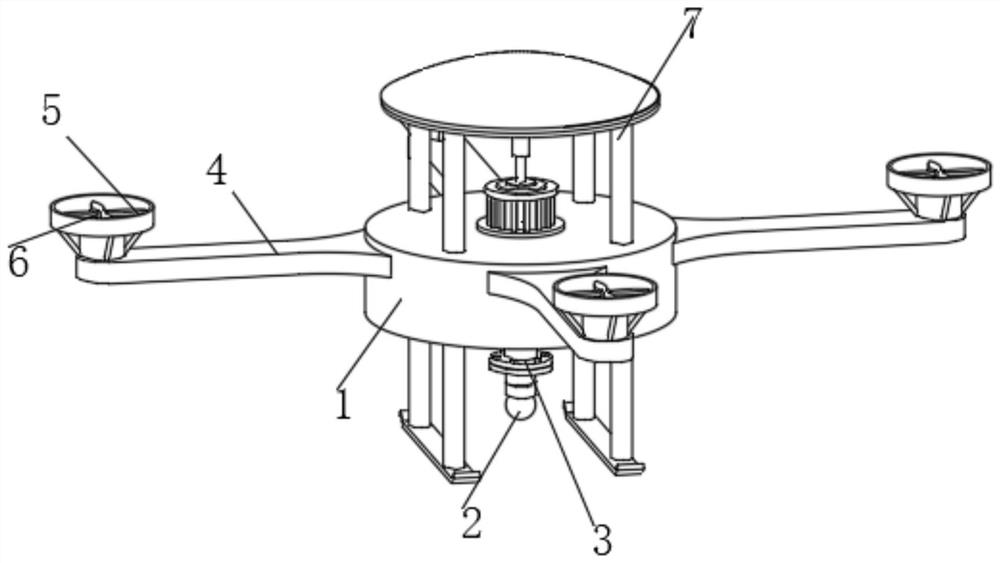 Surveying and mapping aircraft and management control method thereof