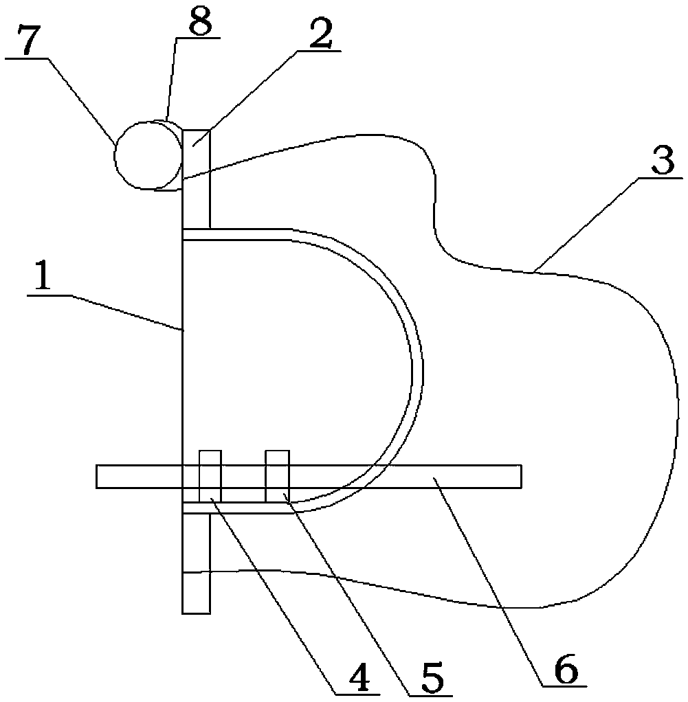 A fixable veneer gastric tube mask for supplying oxygen