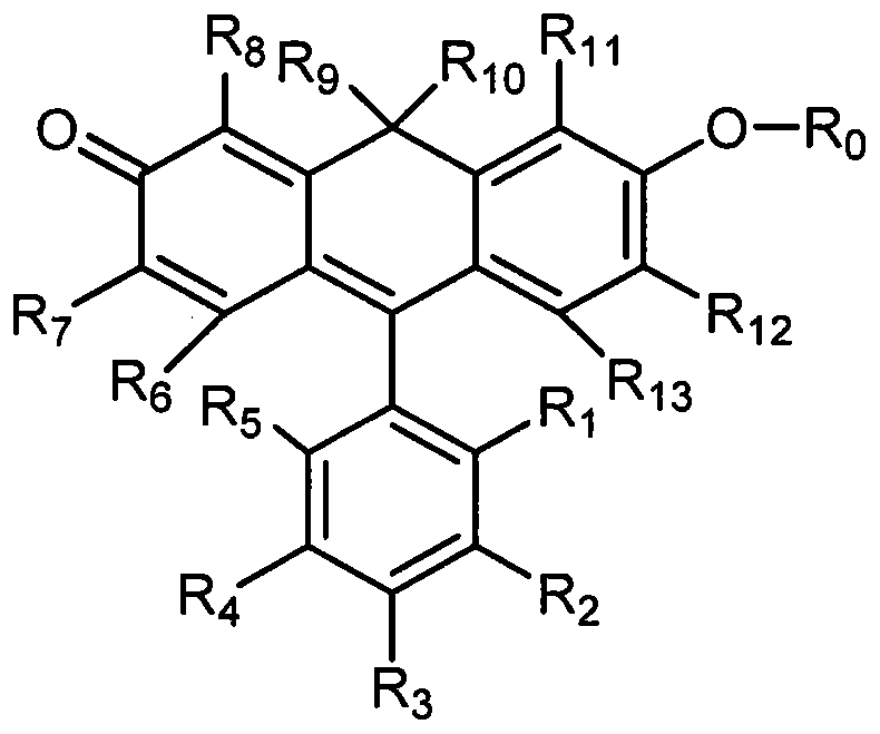 Anthracene fluorescent dye synthesis and application