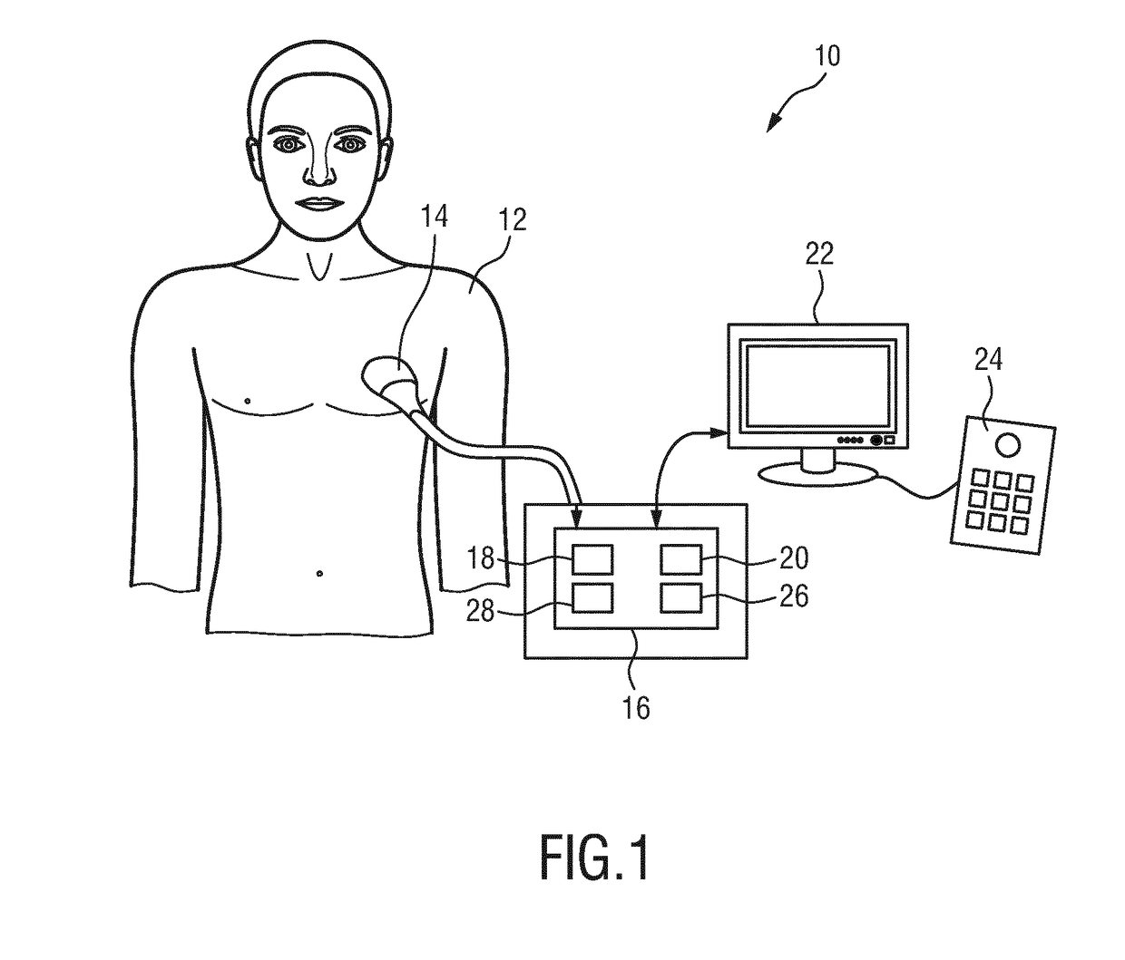 Ultrasound imaging apparatus and ultrasound imaging method for inspecting a volume of a subject