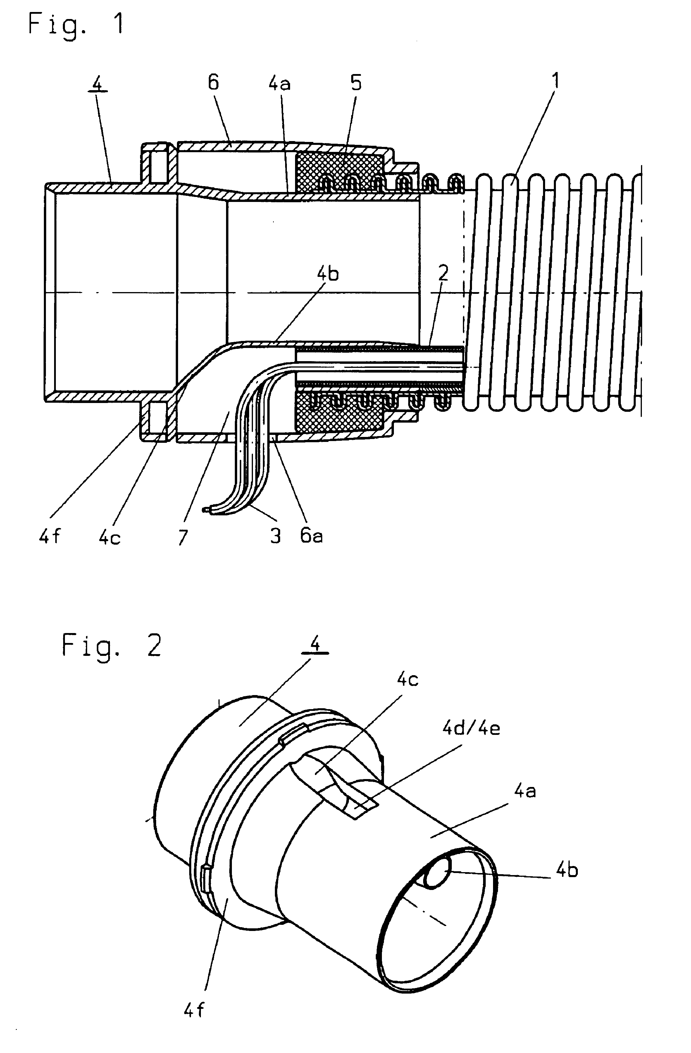 Vacuum cleaner hose with a connection sleeve