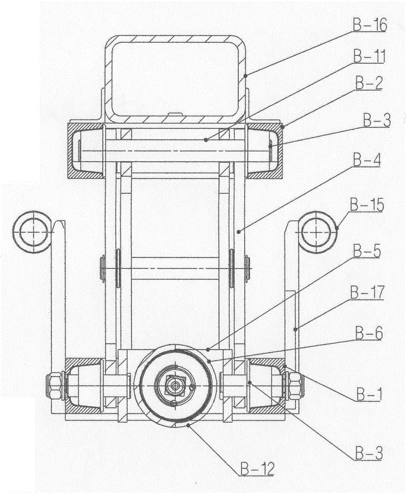 Secondary lifting mechanism for automatically positioning