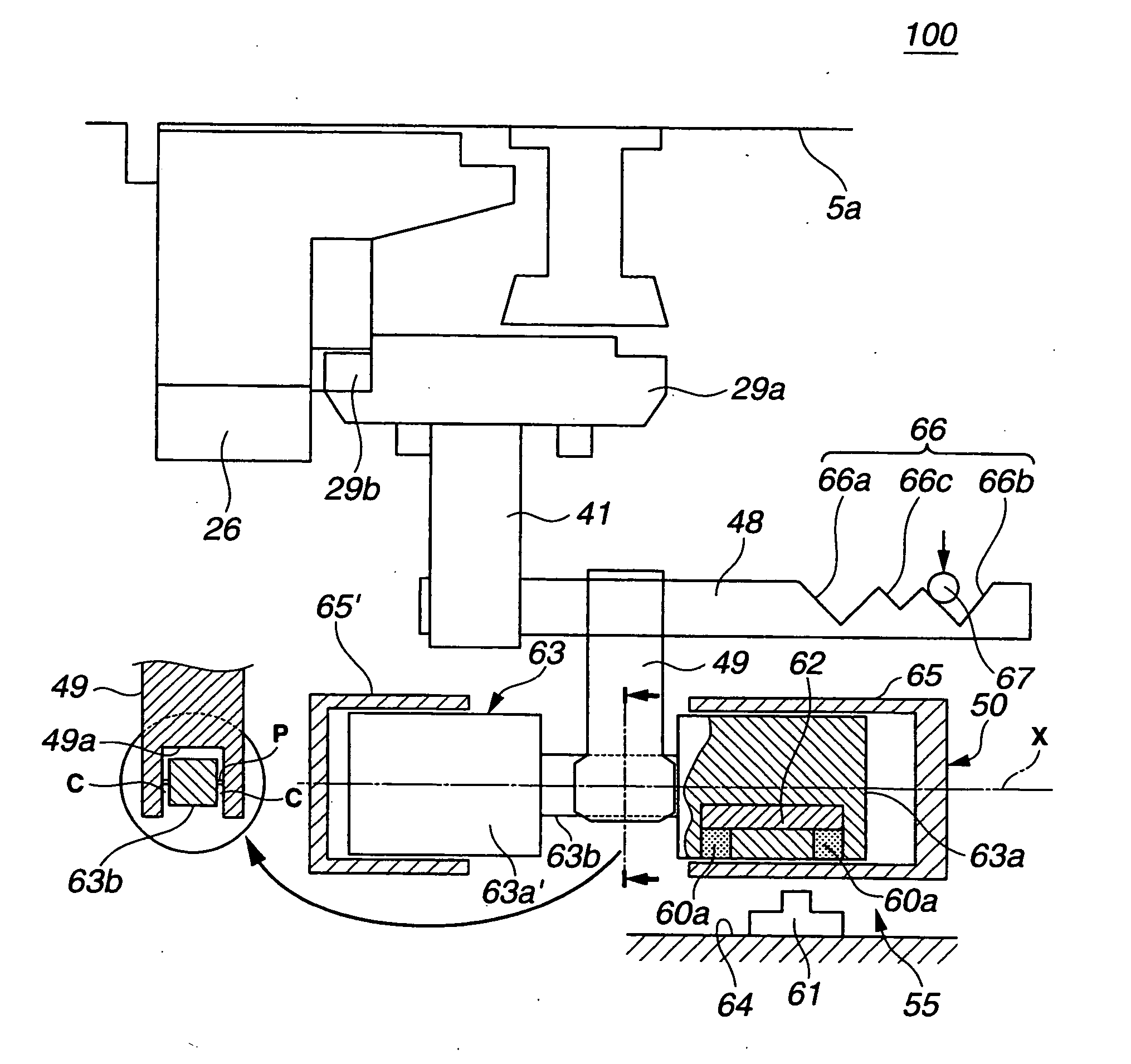 Shift position sensor of automated manual transmission