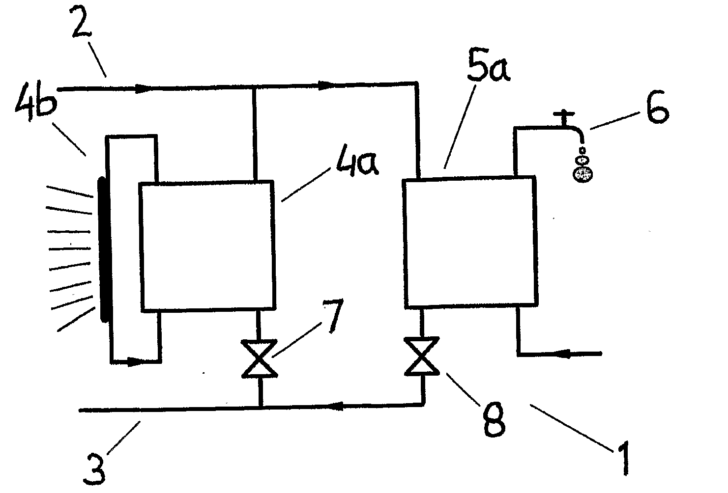 Device and a Method for Measurement of Energy for Heating Tap Water Separated from the Buildings Heating Energy-Usage