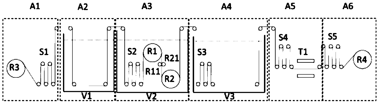 Lithium-ion battery pole piece pre-lithiating device