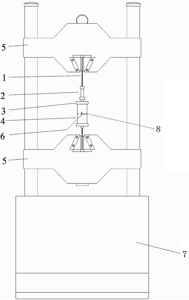 System and method for measuring direct tensile strength and deformation of rock