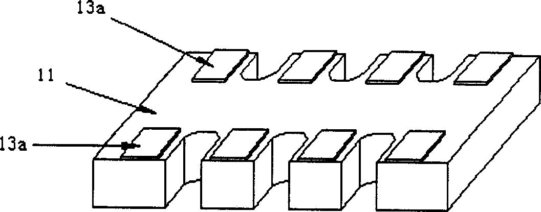 Method for preparing slice type network resistor and slice type network resistor prepared by the same method