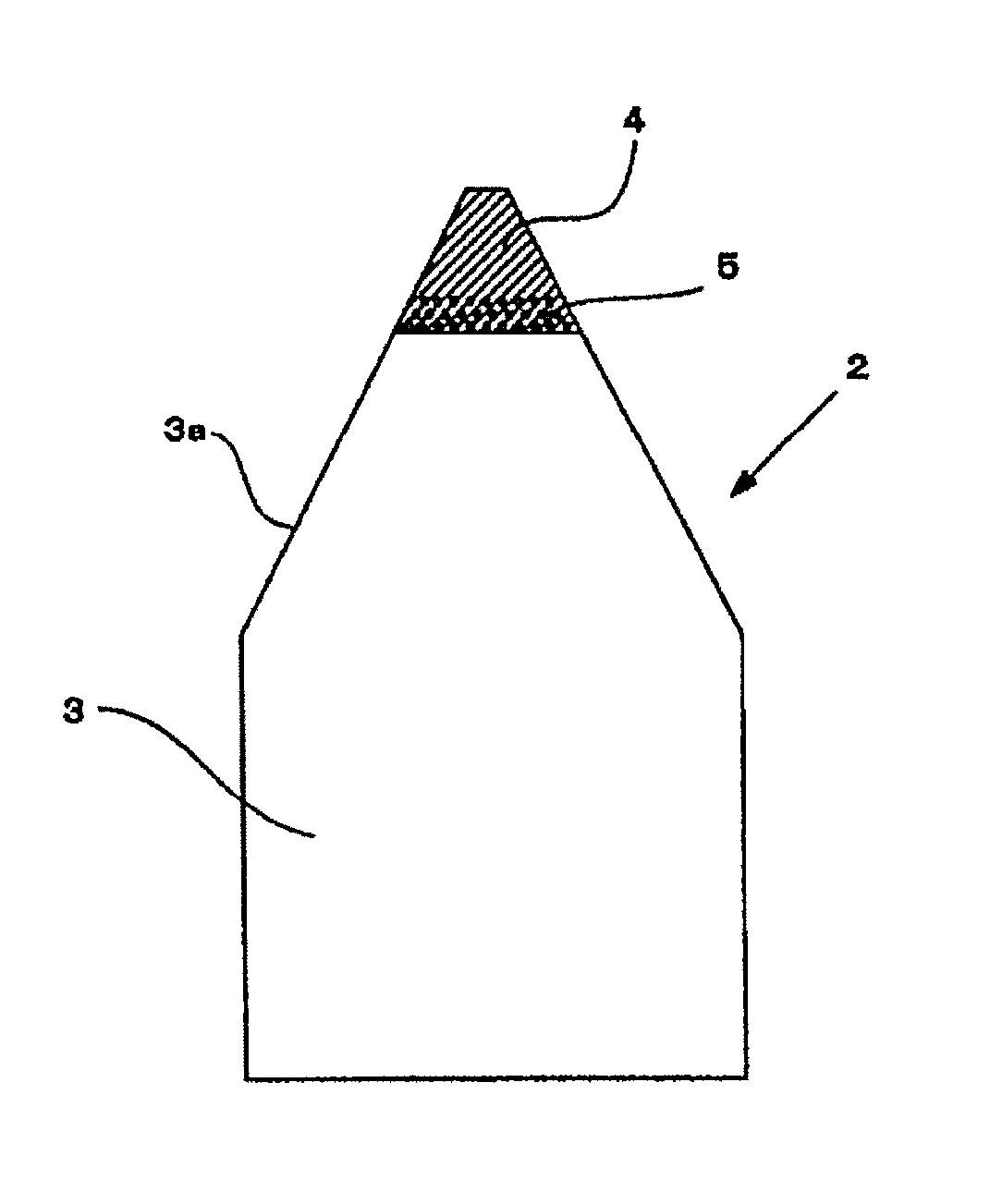 Short arc type discharge lamp