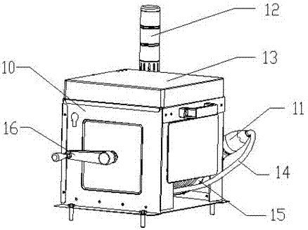 Signal conversion shaft and filling pile overfilling monitoring device using same