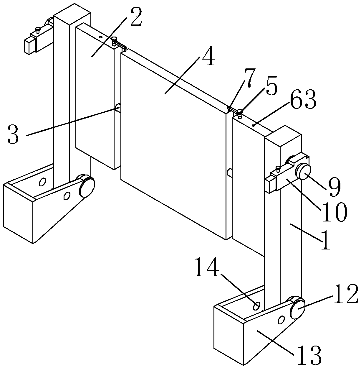 Display stand for enterprise planning