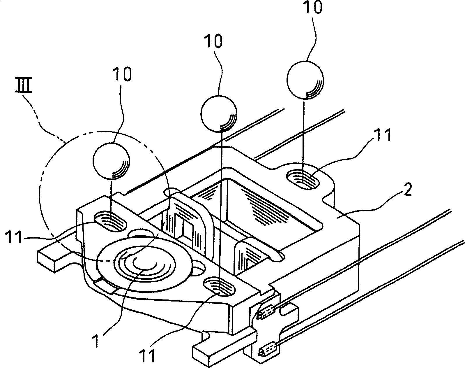 Objective driving apparatus