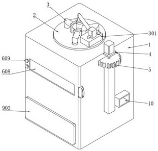 Marine tail gas desulfurization and purification treatment device