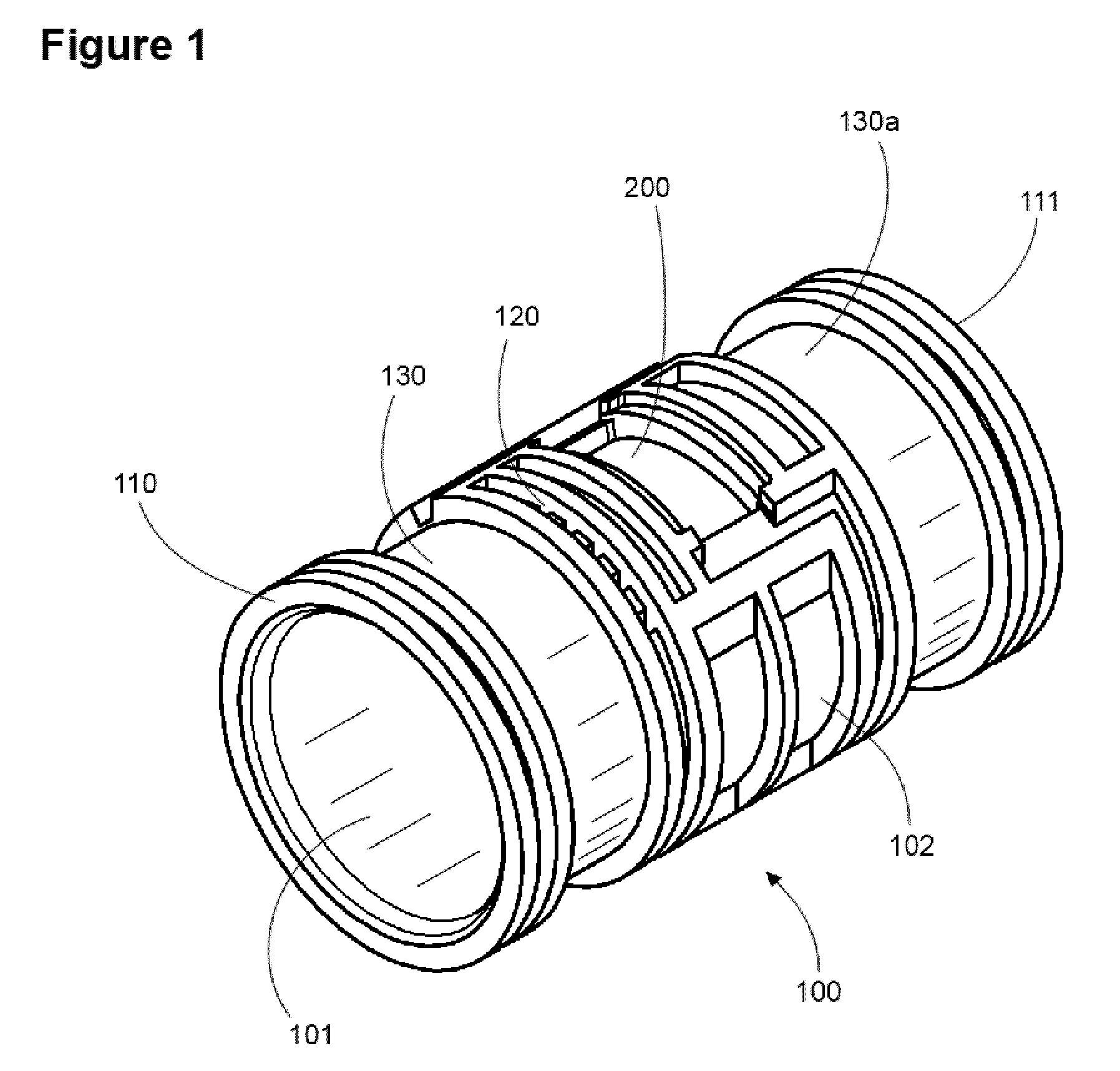 Internally pressure compensated non-clogging drip emitter