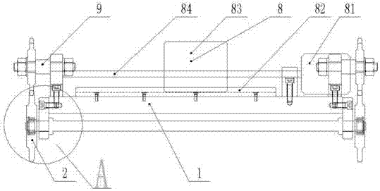 Apparatus for vertical metal can capacity measurement