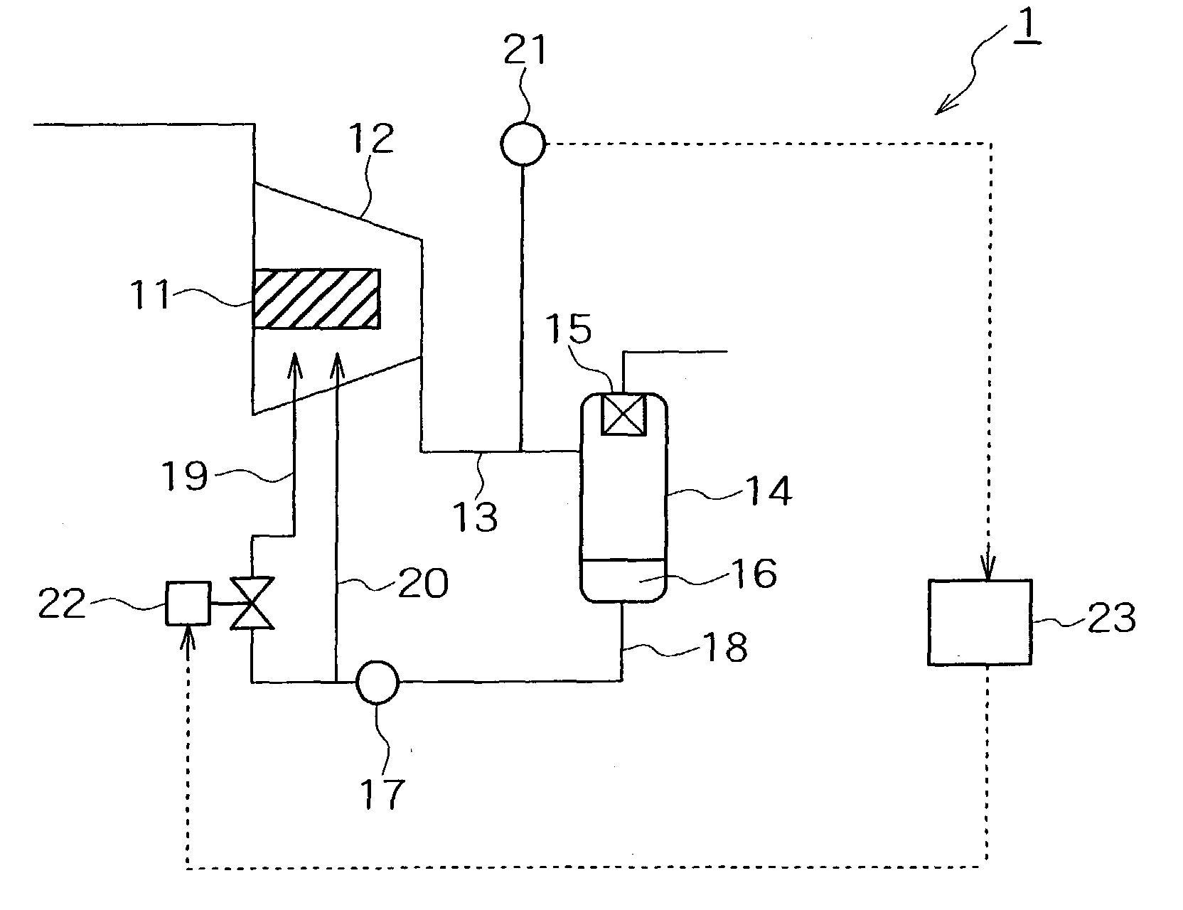 Oil-cooled compressor