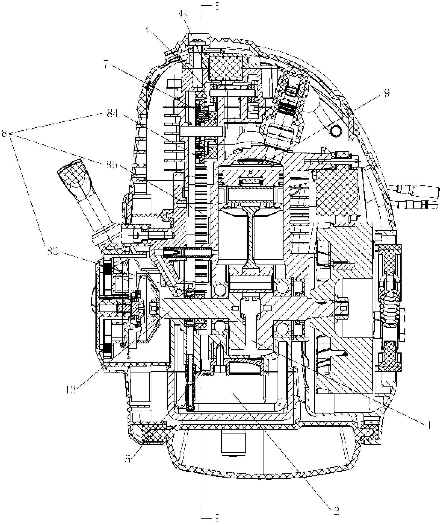 Four-stroke engine