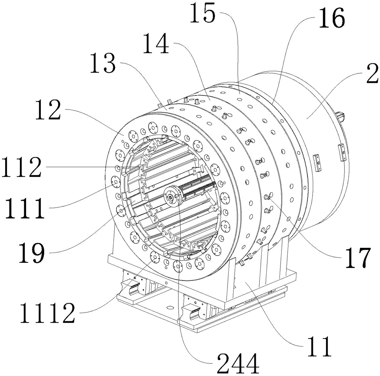 High-stability OLED evaporation equipment