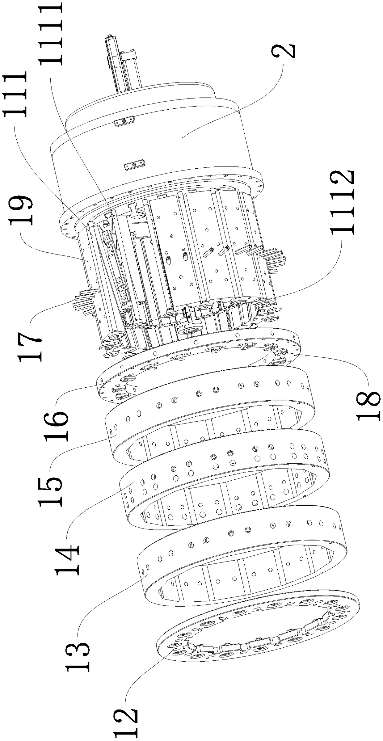 High-stability OLED evaporation equipment