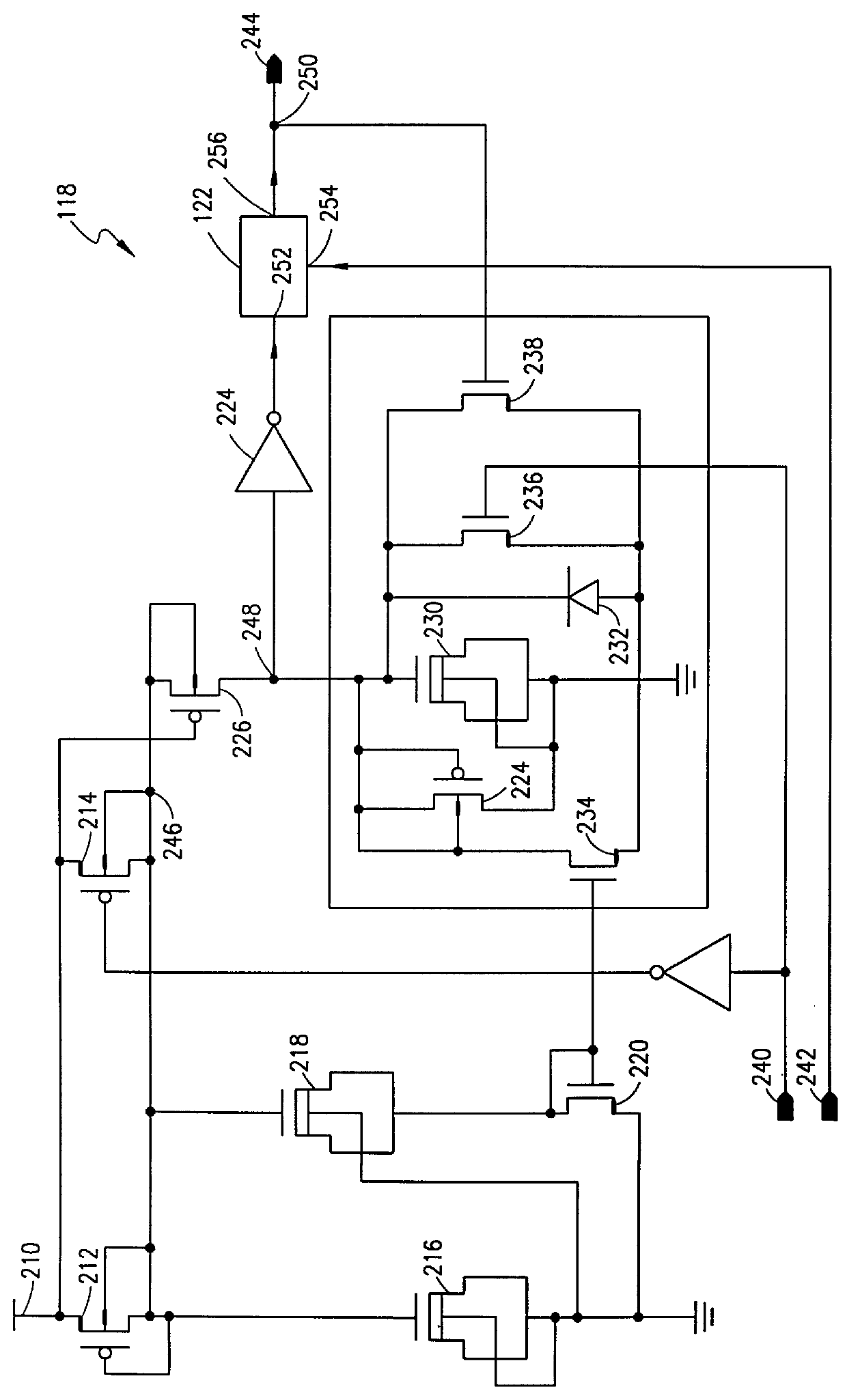 Method for initializing an electronic device using a dual-state power-on-reset circuit