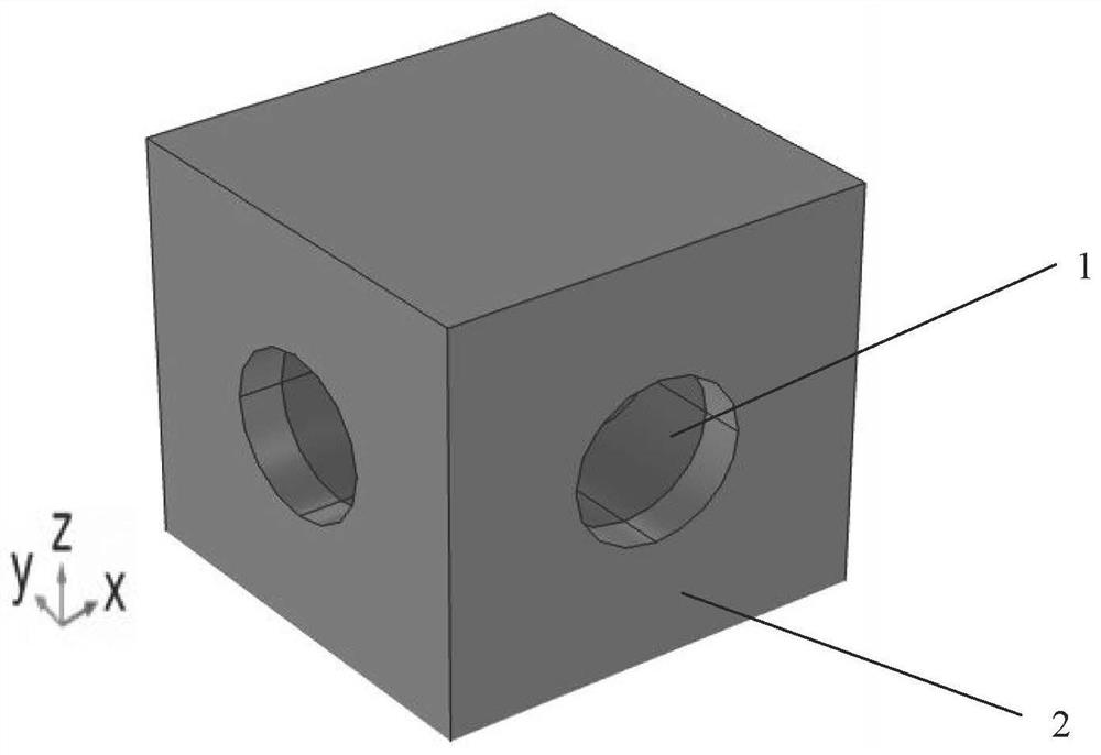 Low-frequency shock-absorbing seismic super-glume structure