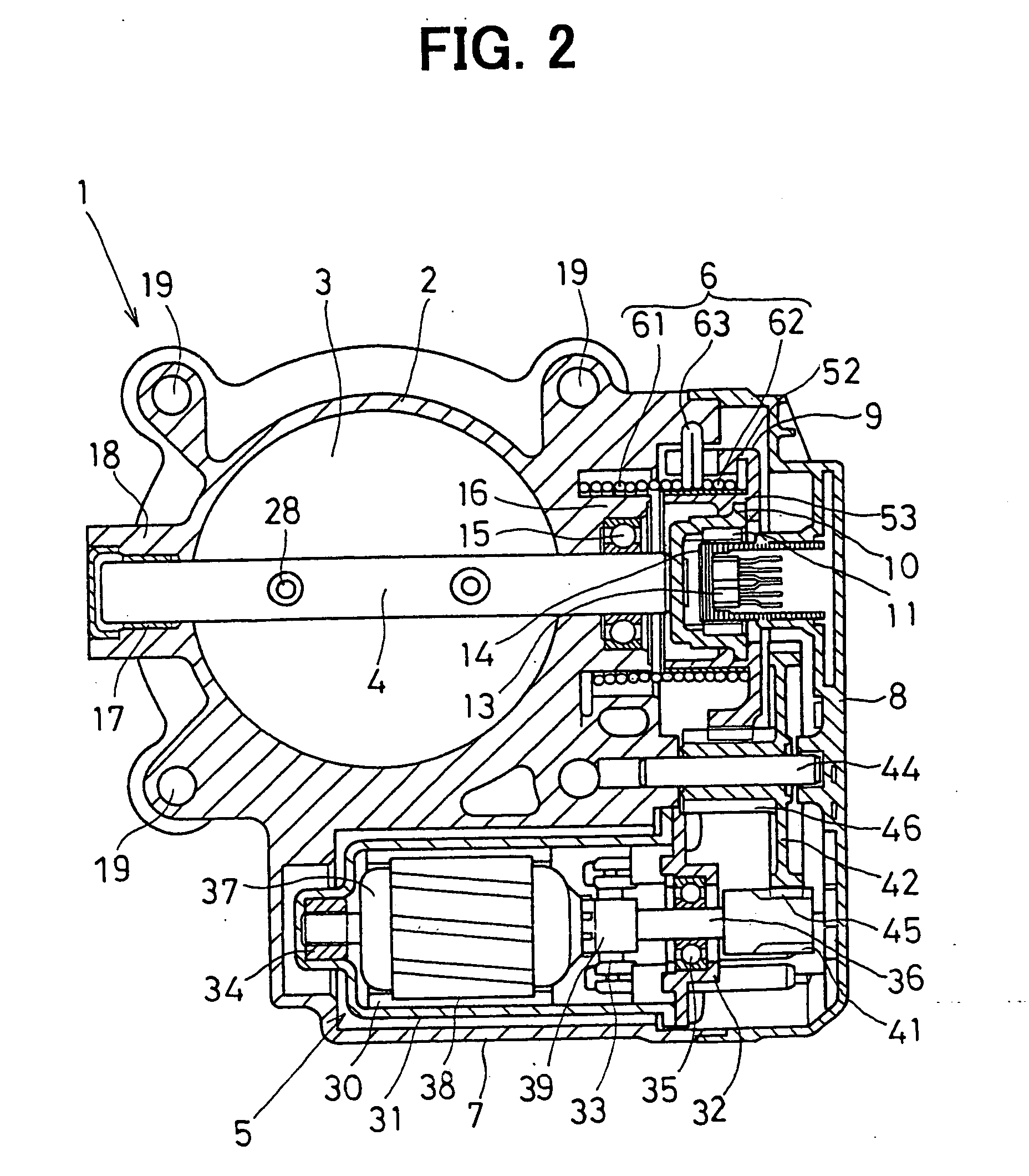 Electronically controlled throttle control apparatus