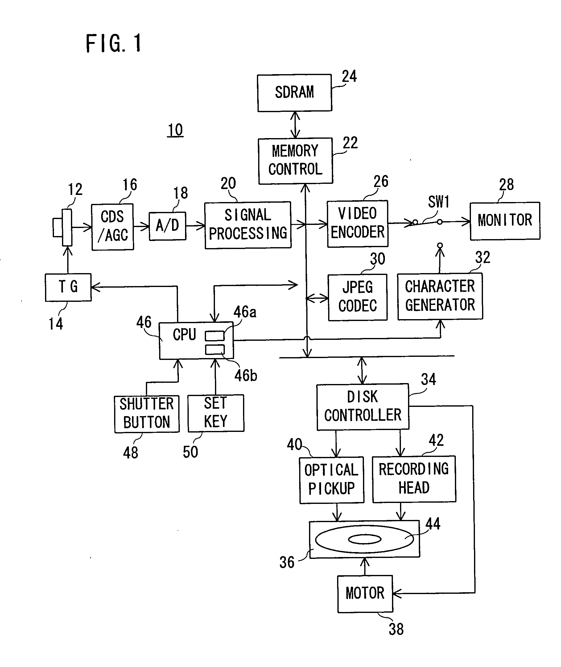 Data recording device