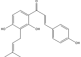 Soluble concentrate of fructus isopsoraleae chalcone and preparation method of same