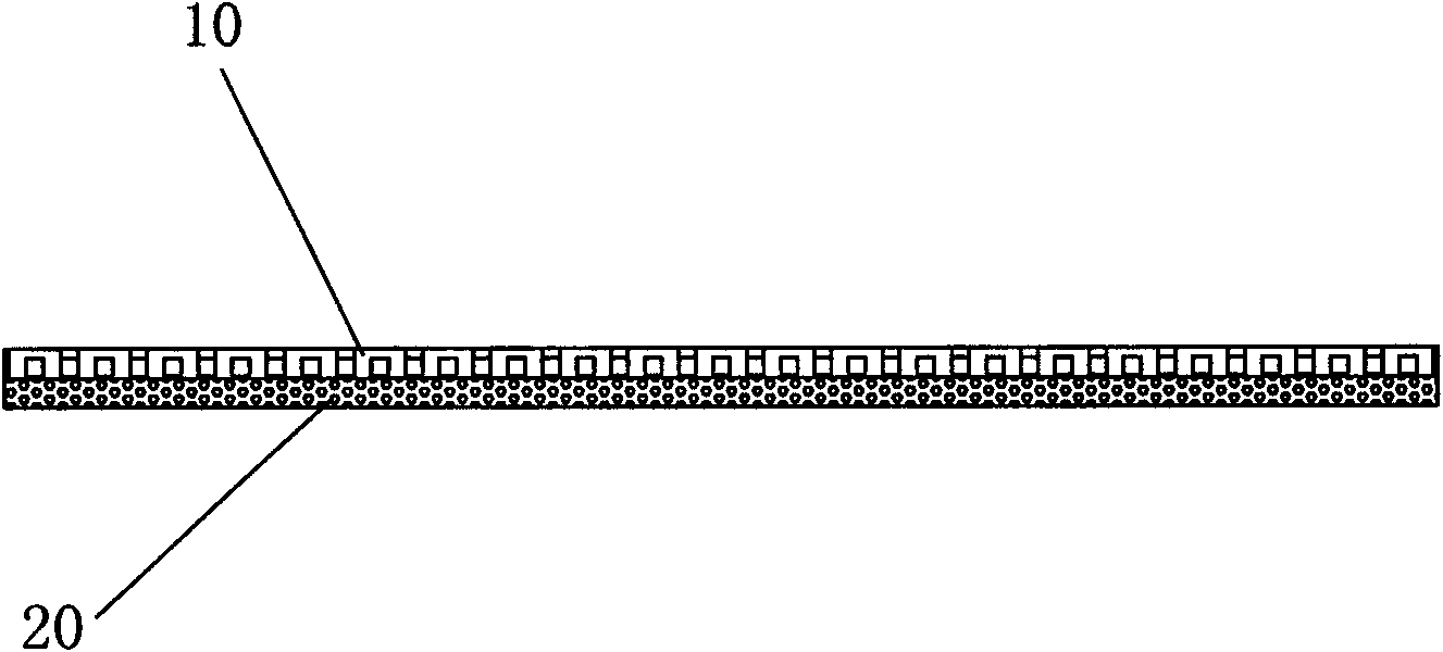 Composite packing material and manufacturing method thereof