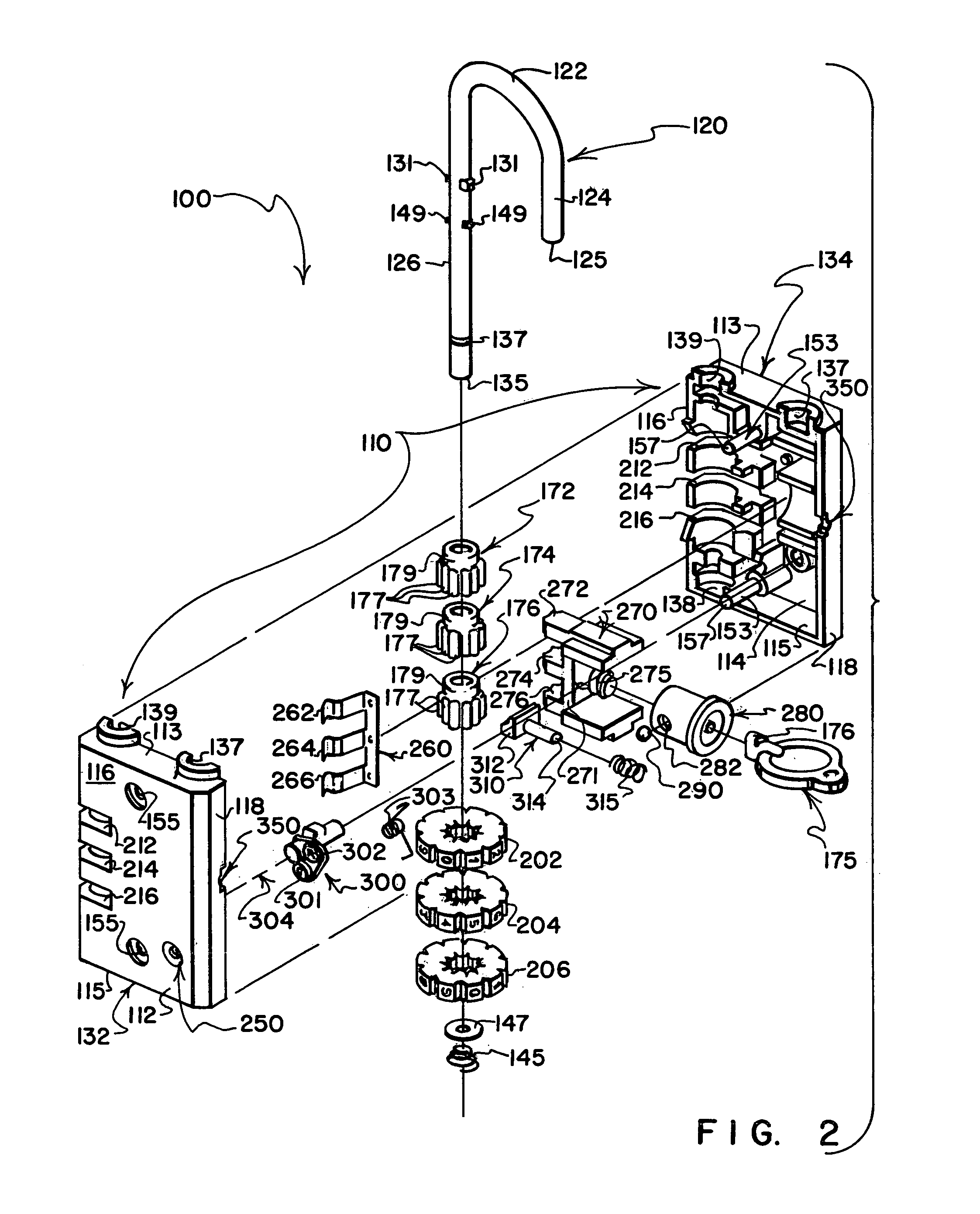 Combination and key operated padlock with indicator