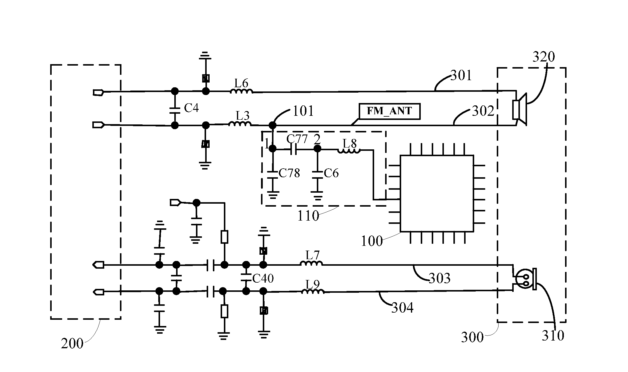 Method of Using Handle Cord of A Fixed Wireless Phone as FM Antenna and A Fixed Wireless Phone