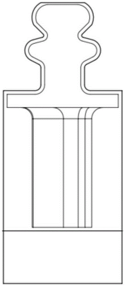 Machining method for aero-engine high-temperature alloy counterweight blade