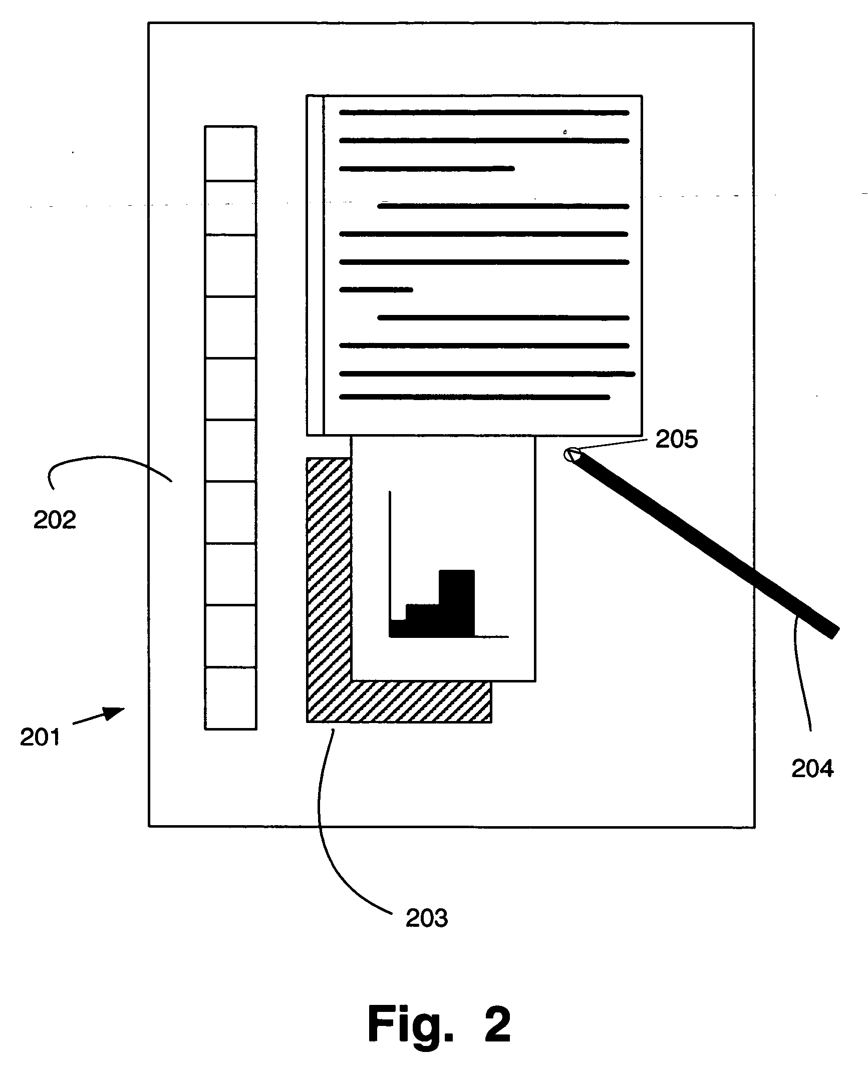 Processing for distinguishing pen gestures and dynamic self-calibration of pen-based computing systems