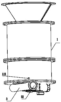 Slurry spraying machine