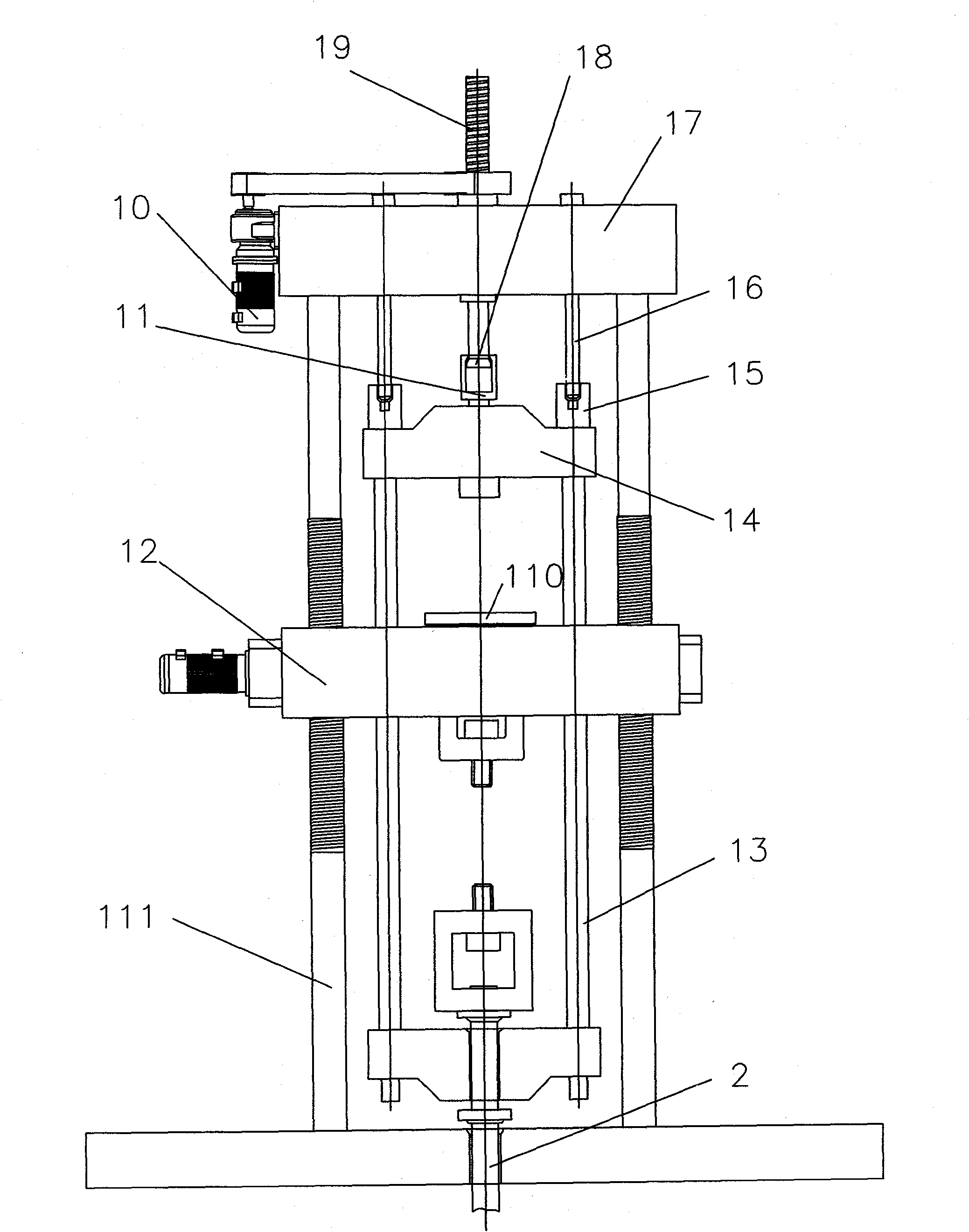 Creep test device