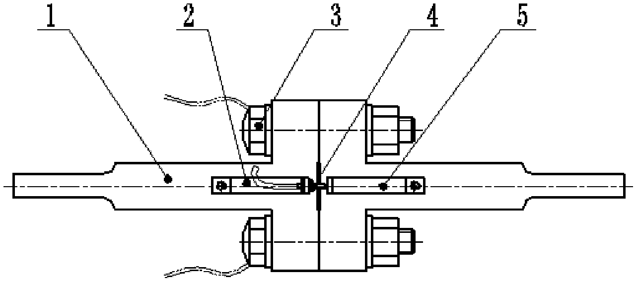 Normal stiffness and hysteresis characteristic test experimental device for double-bolt joint surface