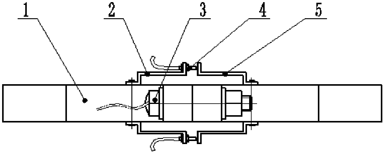 Normal stiffness and hysteresis characteristic test experimental device for double-bolt joint surface