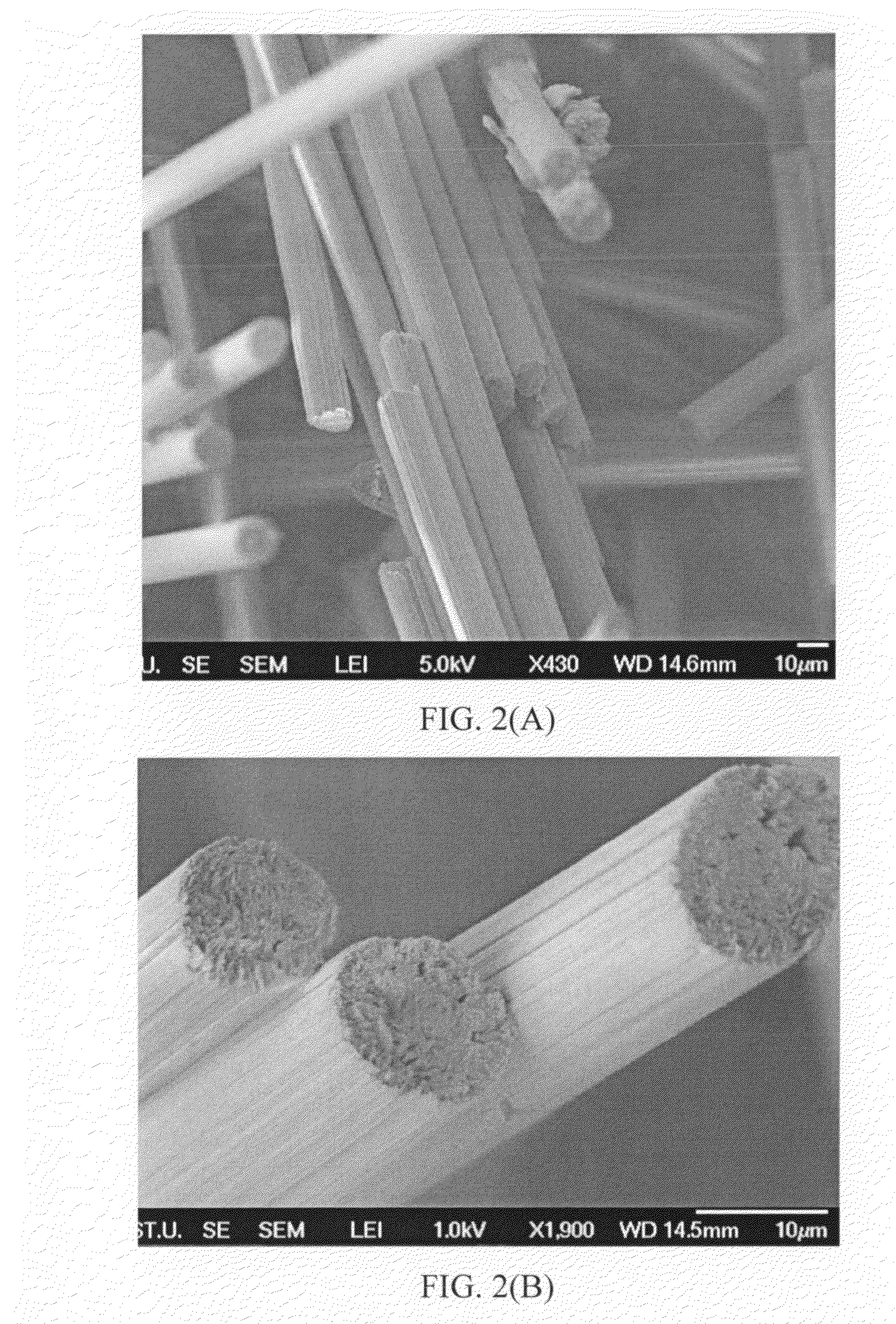 Submicron-scale and lower-micron graphitic fibrils as an anode active material for a lithium ion battery