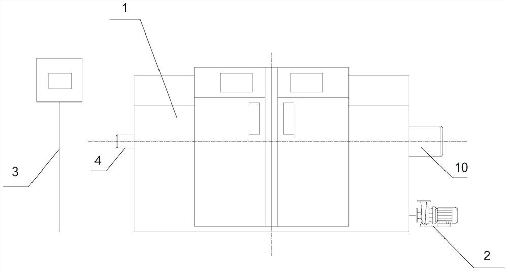 Double-pitch twisting machine