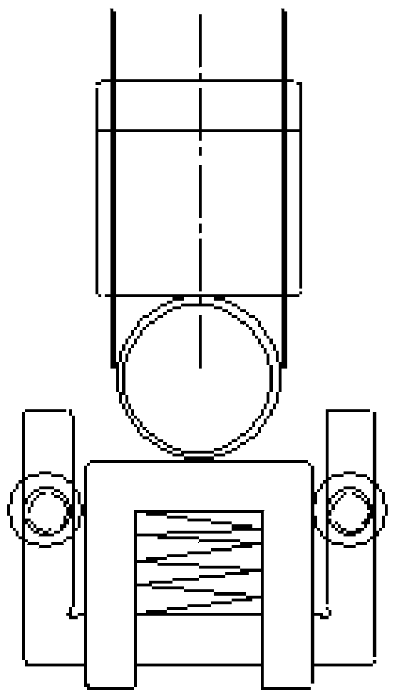 Device and method of pressing welding ring of electrode pin