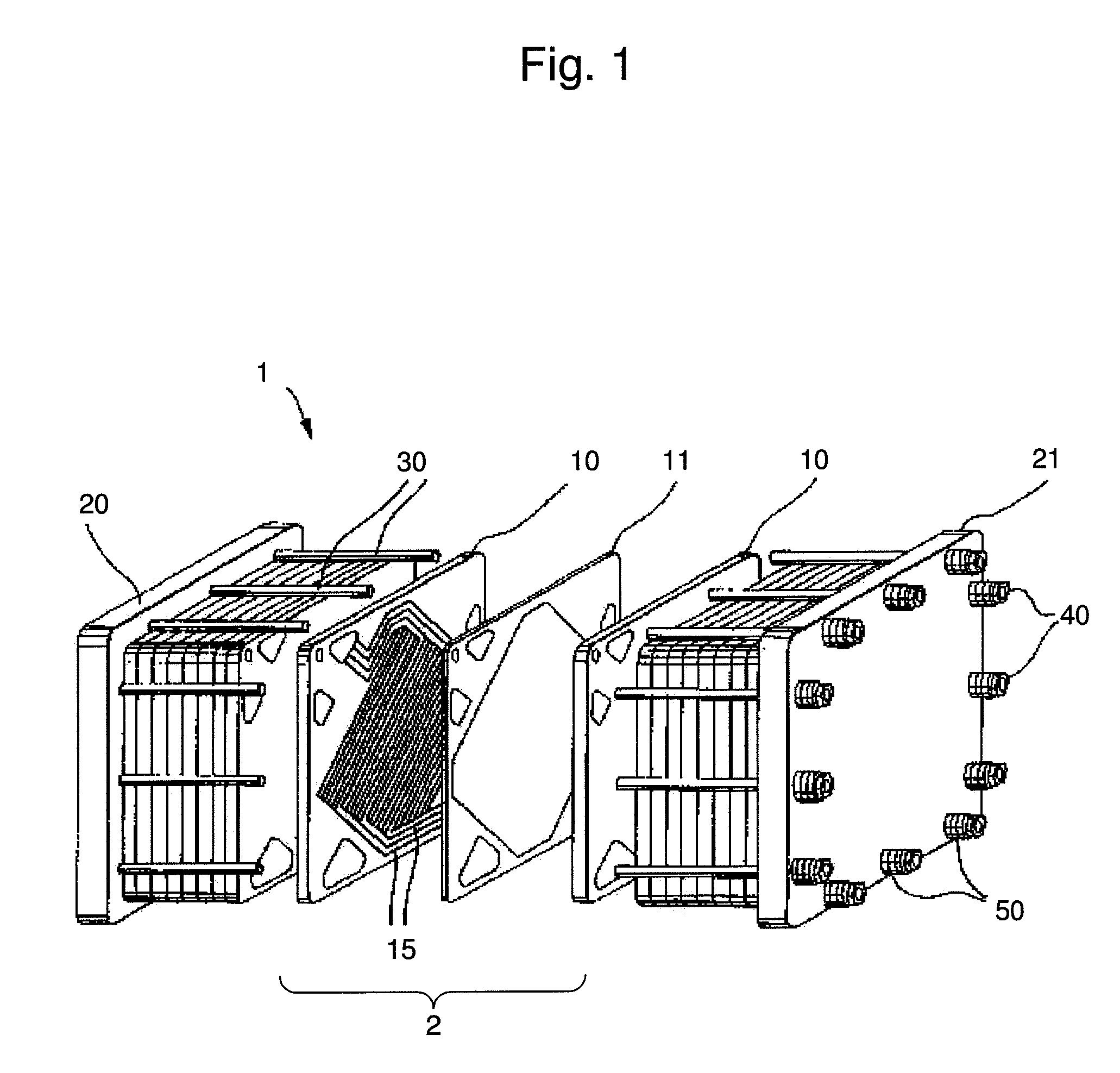 Method for the early detection of liquid water formation in a fuel cell